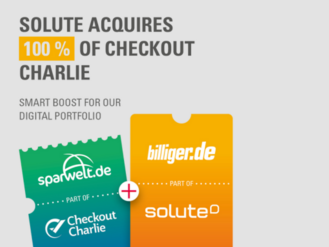 solute übernimmt 100 % der Anteile an Checkout Charlie