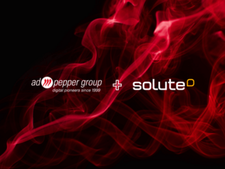 ad pepper Gruppe media International N.V. erweitert Marktpräsenz durch ca. 26%-Beteiligung an der solute Holding GmbH & Co. KG und plant potenzielle Mehrheitsbeteiligung